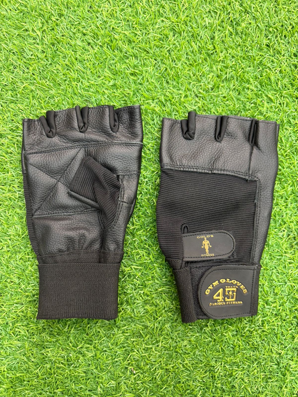 Glore Fashion Premium Leather Gym Gloves for Weightlifting, Bodybuilding, Cross Training & Fitness