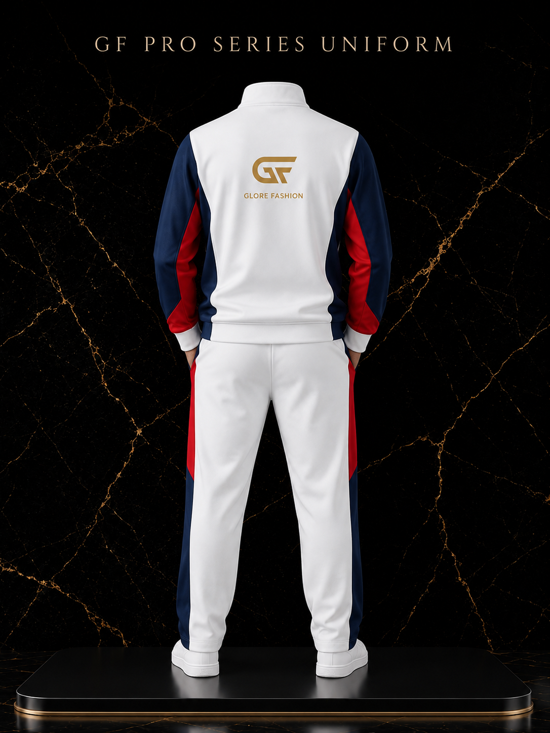 Premium Custom Quarter Zip Tracksuit | Unisex Team Tracksuit | Glore Fashion