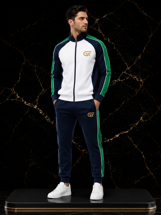 Premium Custom Full Zip Tracksuit | Unisex Sports & Team Tracksuit | Glore Fashion