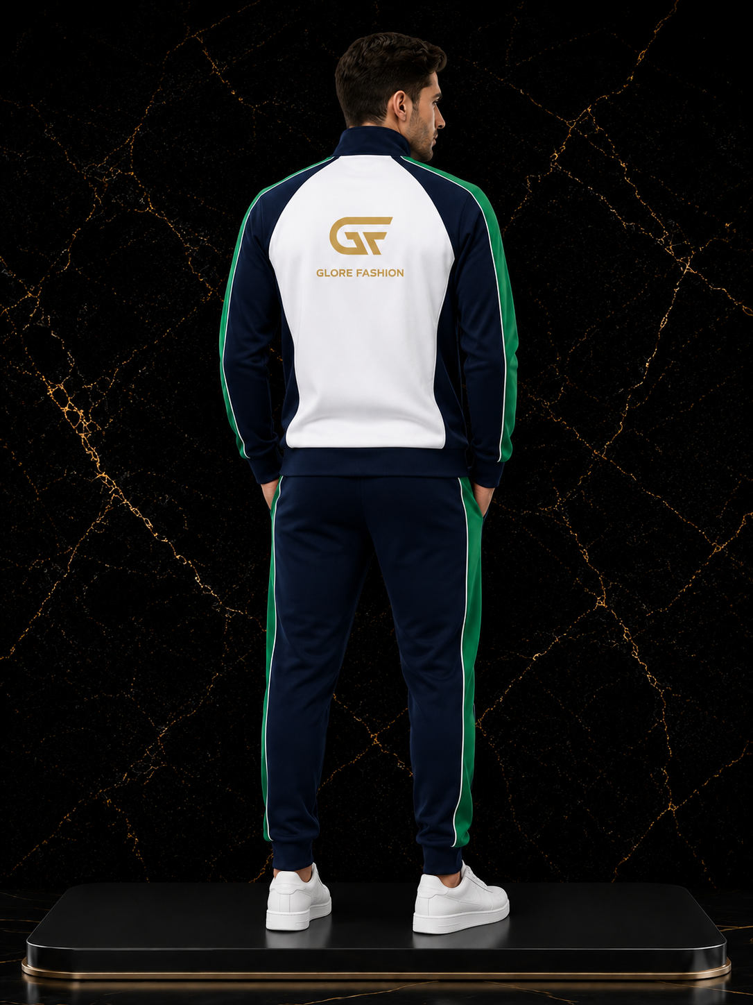 Premium Custom Full Zip Tracksuit | Unisex Sports & Team Tracksuit | Glore Fashion