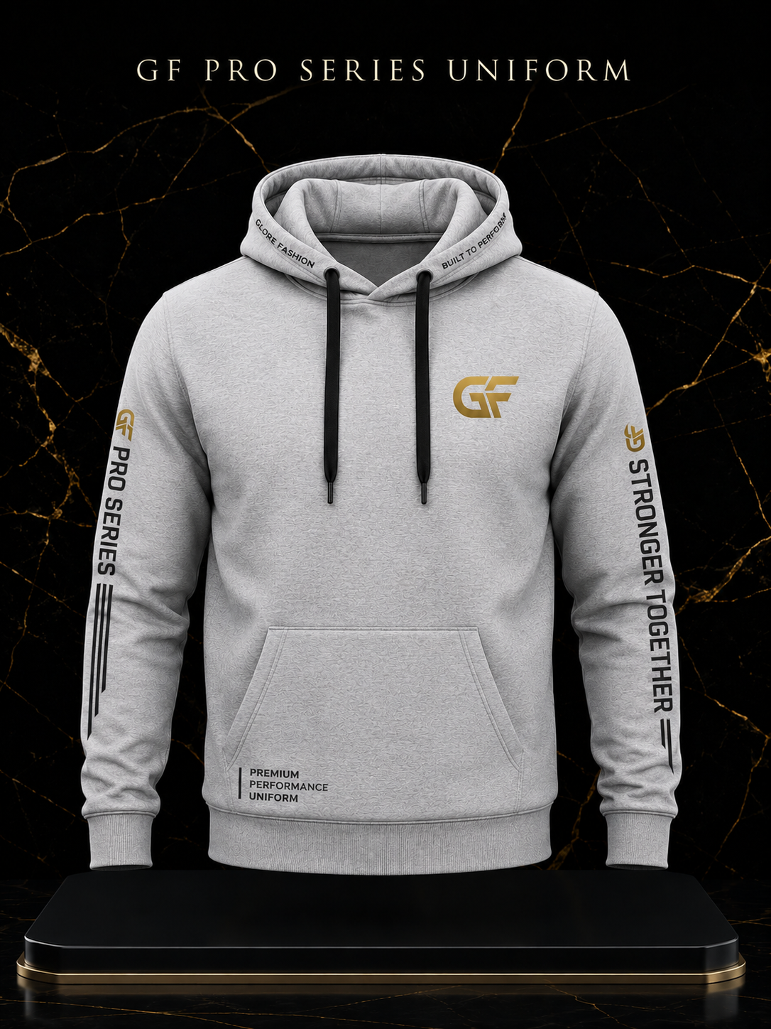 Premium Custom Pullover Hoodie | Unisex Streetwear & Team Hoodie | Glore Fashion