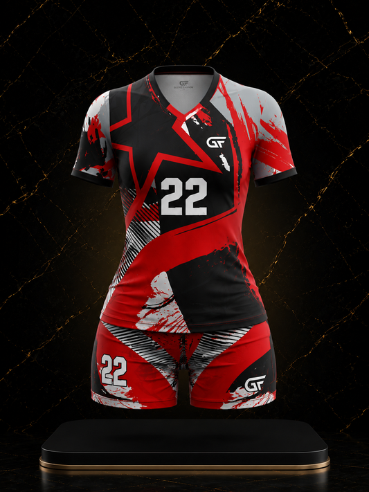 Women's Custom Volleyball Uniform Set – GF Pro Series | Premium Team Sportswear