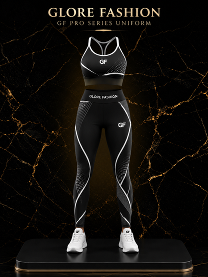Women's Performance Sports Bra & High-Waist Compression Leggings Set | Premium Gym & Yoga Activewear | Glore Fashion