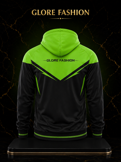 Custom Full Zip Hoodie | Premium Sports Zip-Up Hoodie | Glore Fashion