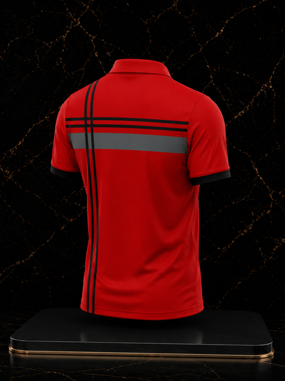 Custom Sublimated Polo Shirt | Premium Performance Team Polo Shirt | Personalized Corporate & Sports Polo | Glore Fashion