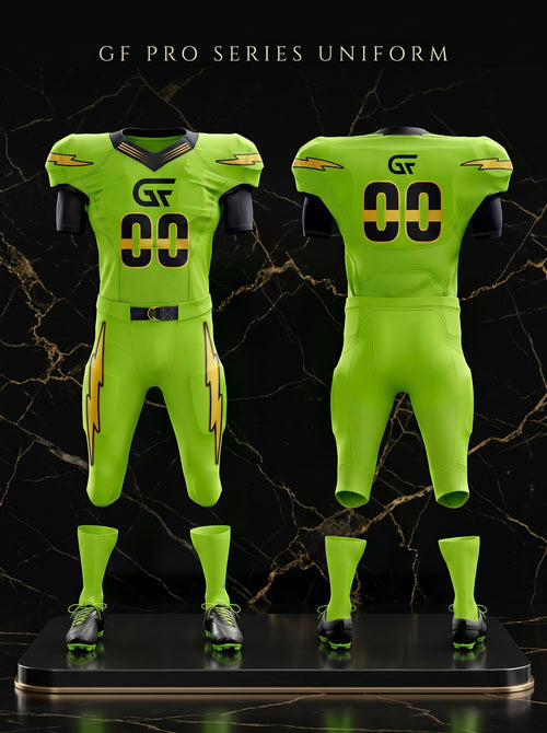 Custom American Football Uniform Set – Jersey, Pants & Sleeves Only | Fully Customizable Team Uniform