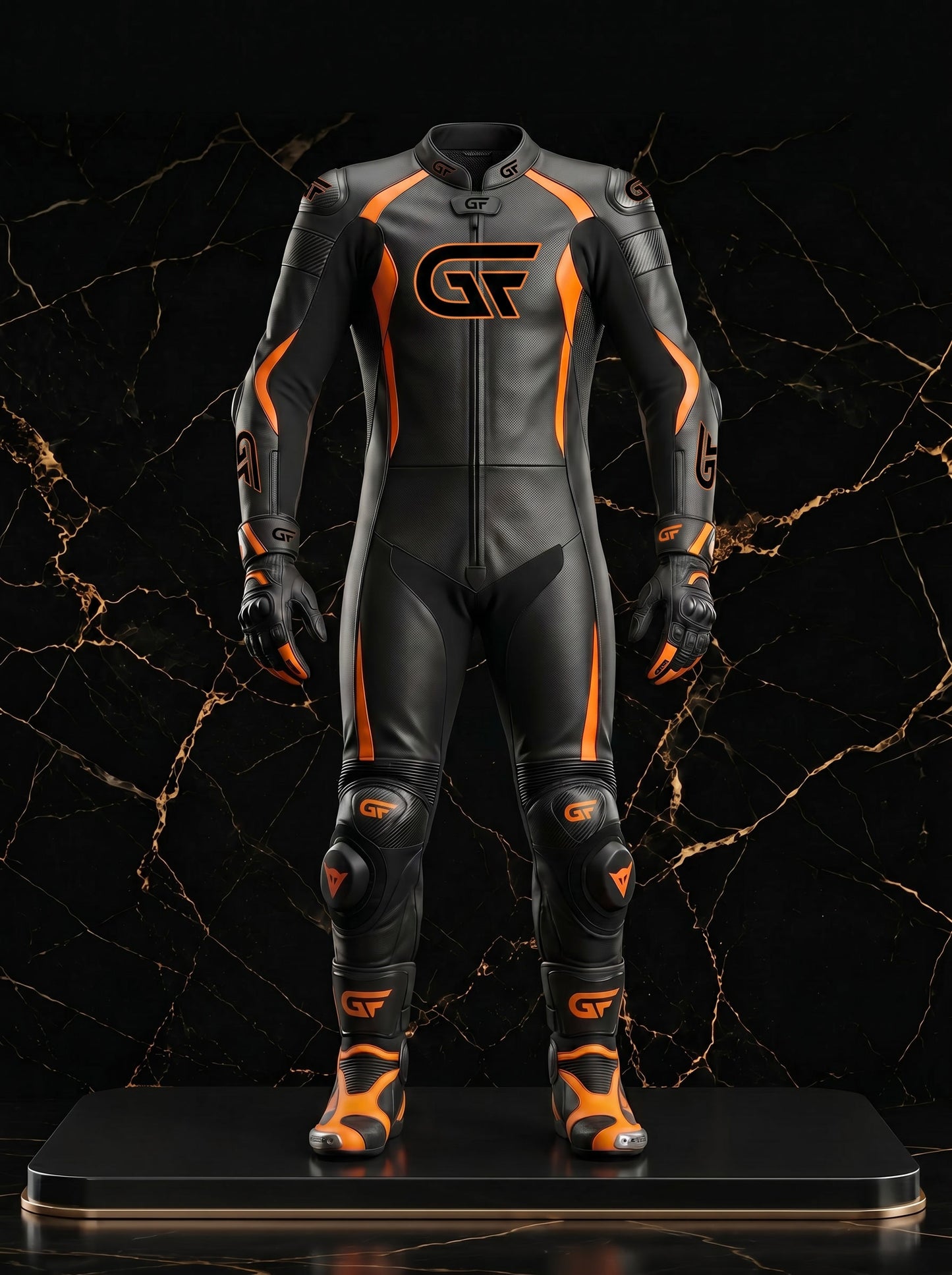 Custom Leather Motorcycle Racing Suit – Glore Fashion Pro Series | CE Protection Ready | Fully Customizable