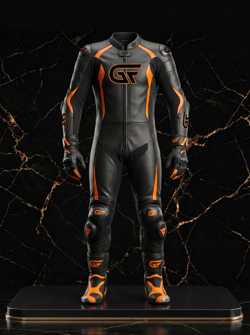Custom Leather Motorcycle Racing Suit – Glore Fashion Pro Series | CE Protection Ready | Fully Customizable
