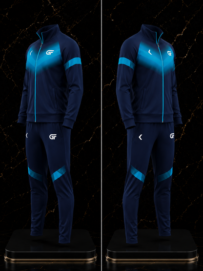 Custom Men's Athletic Tracksuit Set – Premium Sports Jacket & Jogger Pants | Glore Fashion