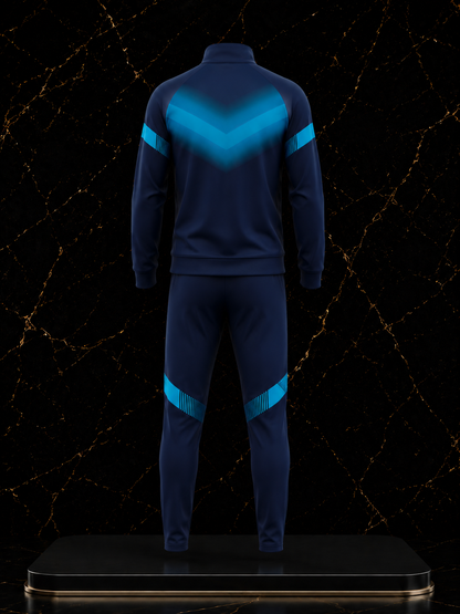 Custom Men's Athletic Tracksuit Set – Premium Sports Jacket & Jogger Pants | Glore Fashion